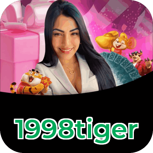 Passo a passo visual mostrando processo de download e instalação do aplicativo 1998tiger